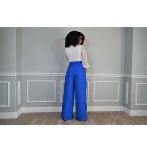 CQ by QC pleated wide leg pants NWOT